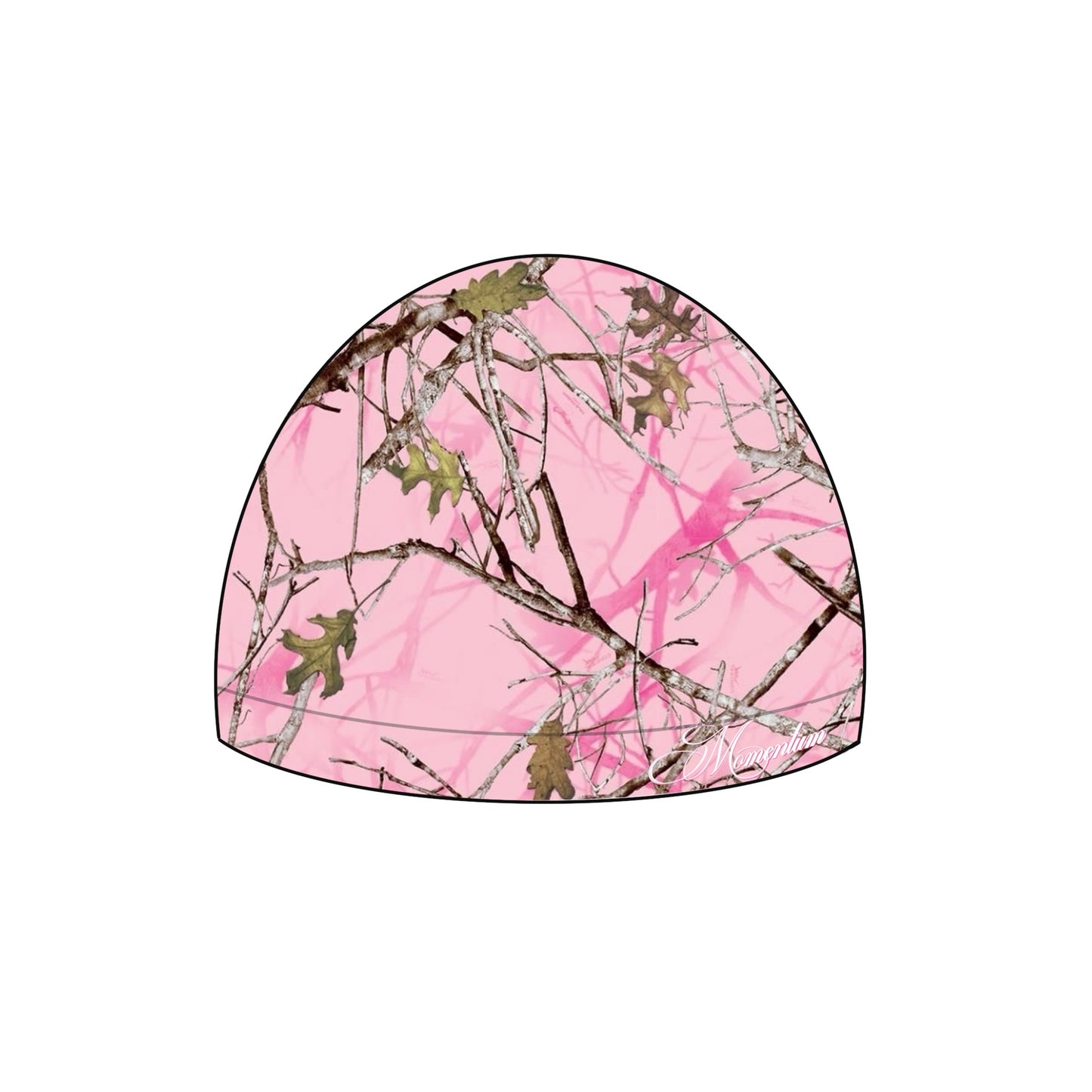 Pink Camo Skull Cap