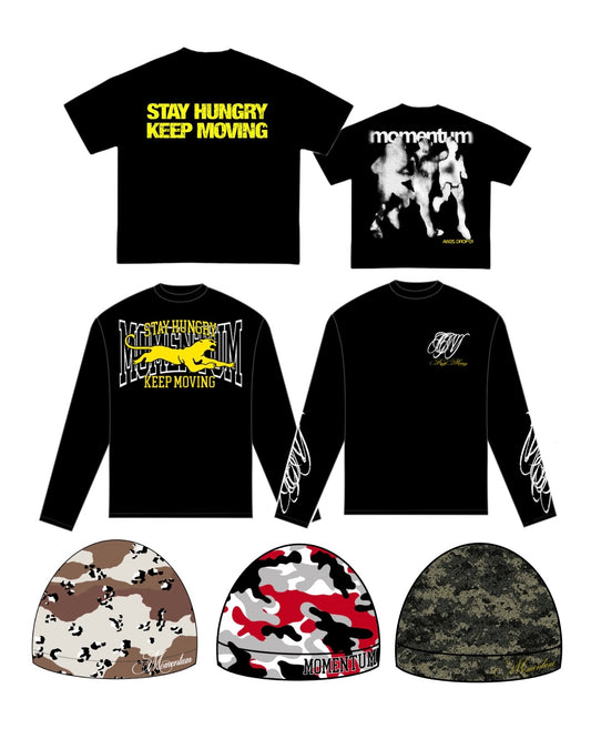 Pack polera + Skull cap