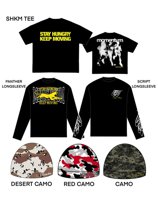 Pack polera + Skull cap