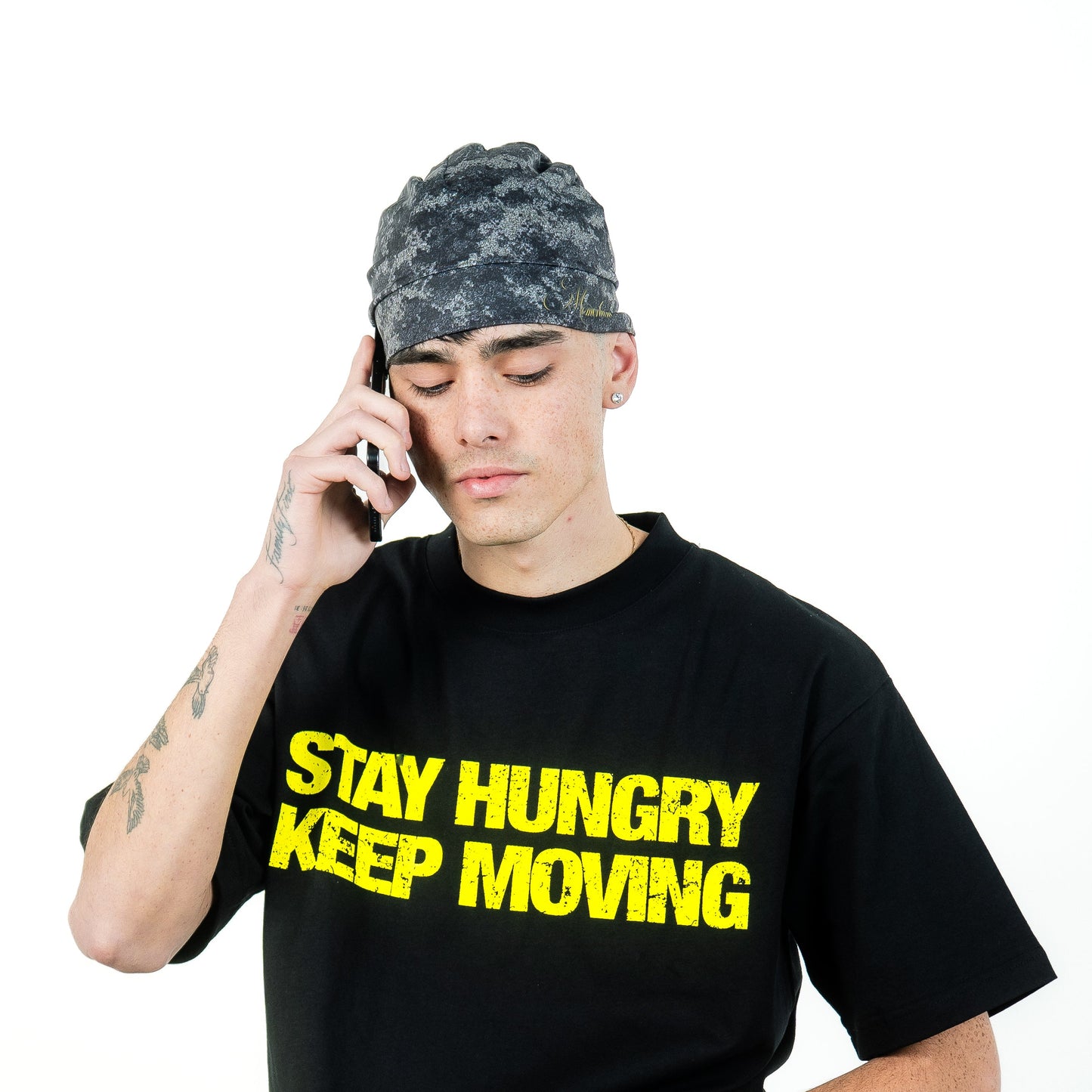 Camo Skull Cap