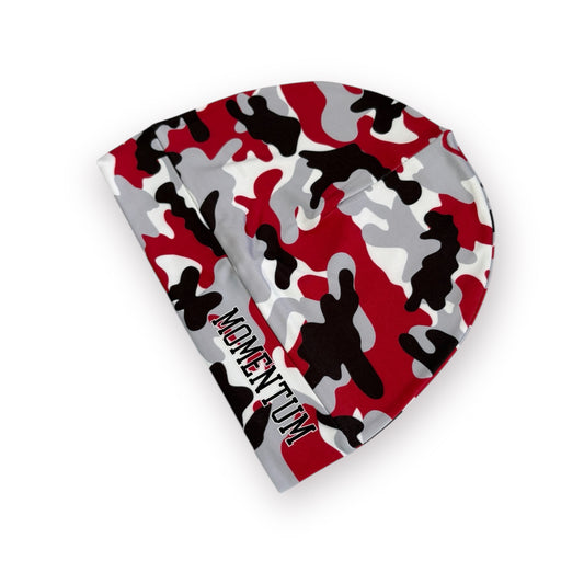 Red Camo Skull Cap