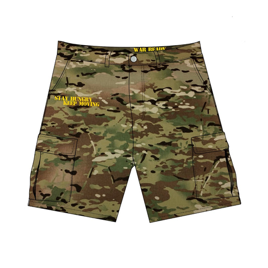 “War Ready” Cargo Shorts