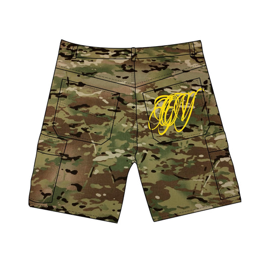 “War Ready” Cargo Shorts