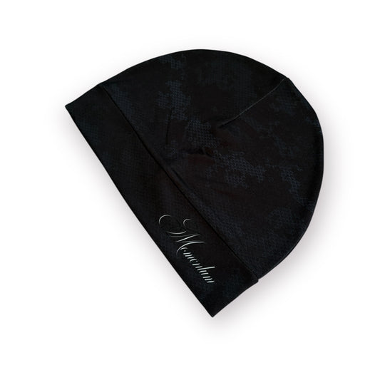Black Camo Skull Cap