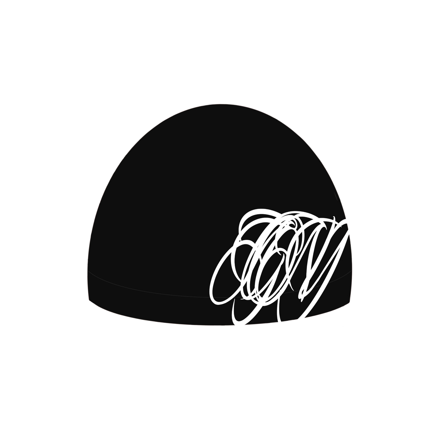 Big Logo Skull Cap [White]